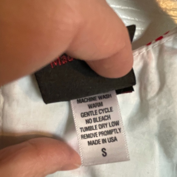 NWOT FOLTER summer dress with skulls, Sz Small 💀 - Picture 8 of 8